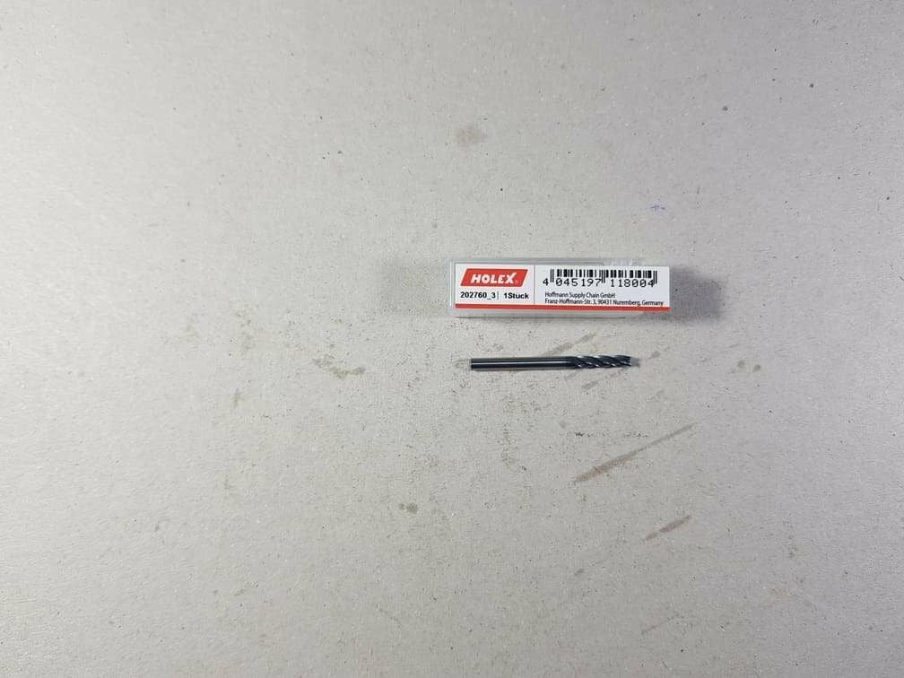 Holex 202760 Çap 3mm Karbür Freze