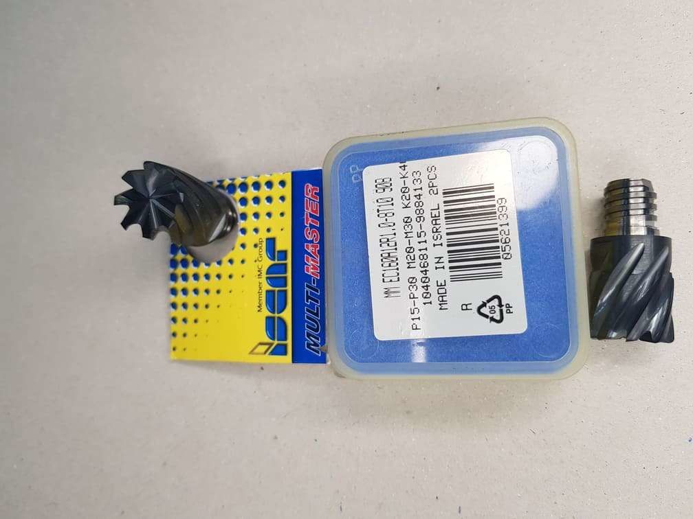 Iscar Ec160A12R1.0-8T10 Ic908 16mm Multi-Master