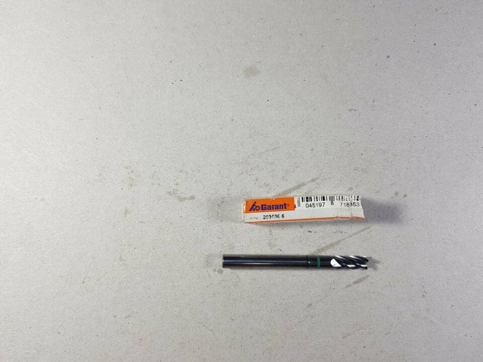 Garant 203036 Çap 6mm Z4 Karbür Freze