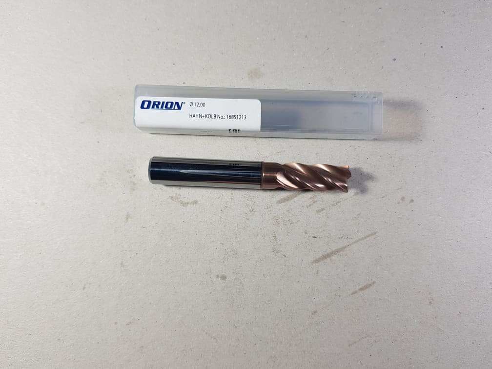 Orion 16851217 Çap 10mm HPC Karbür Freze