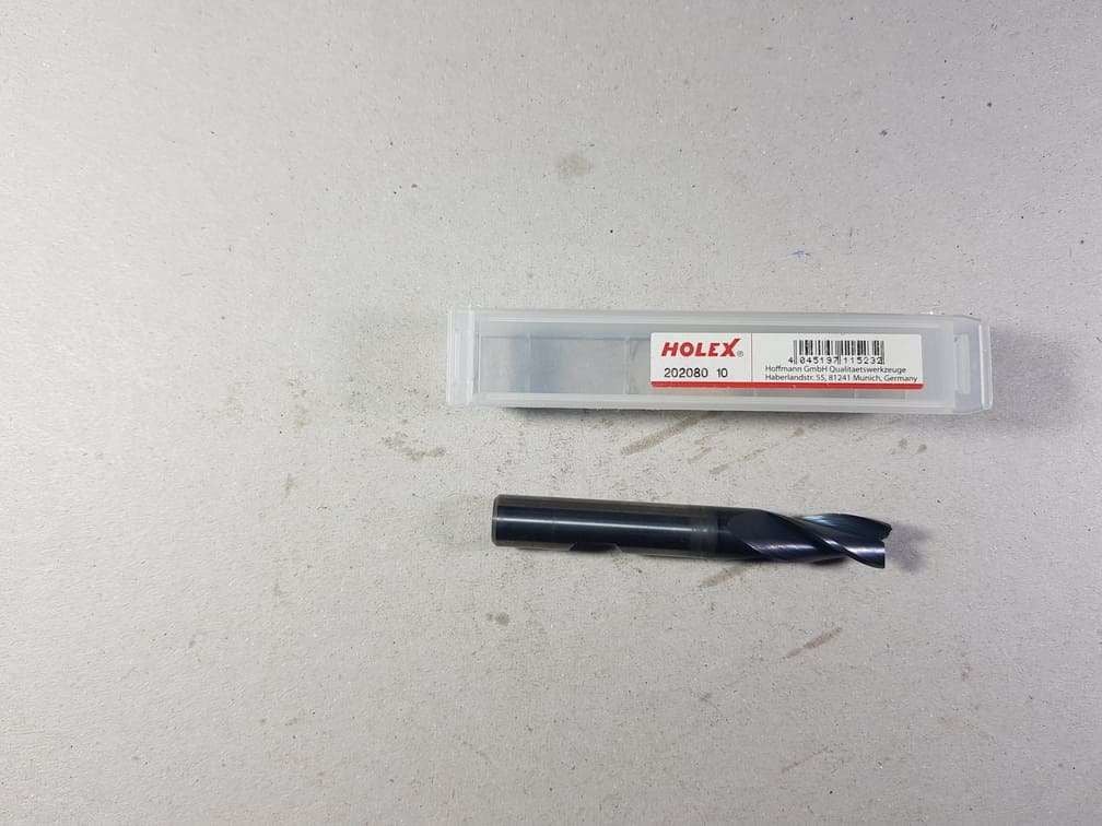 Holex 202080 Çap 10mm Z3 45° Karbür Freze