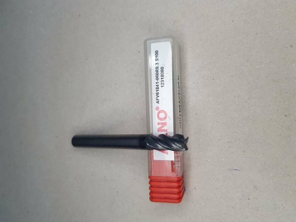 Arno Afv61841-060 R0.3 S100-6mm R0.3 Karbür Freze