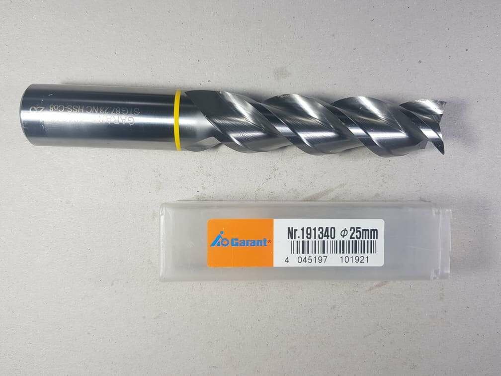Garant 191340 Çap 25mm Z3 Alümi̇Nyum Frezesi̇