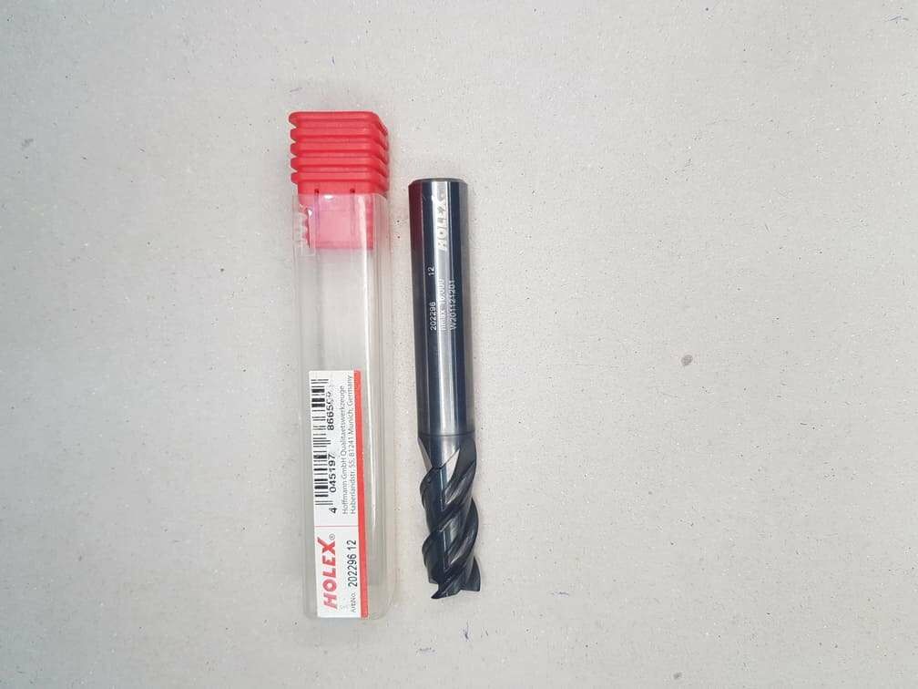 Holex 202296 Çap12mm   Z3 Karbür Slot Freze