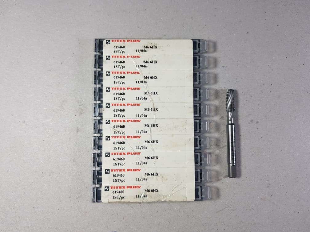 Walter Titex 619460 M6 HSS-E PM 6Hx Kılavuz  (ALÜMİNYUM)