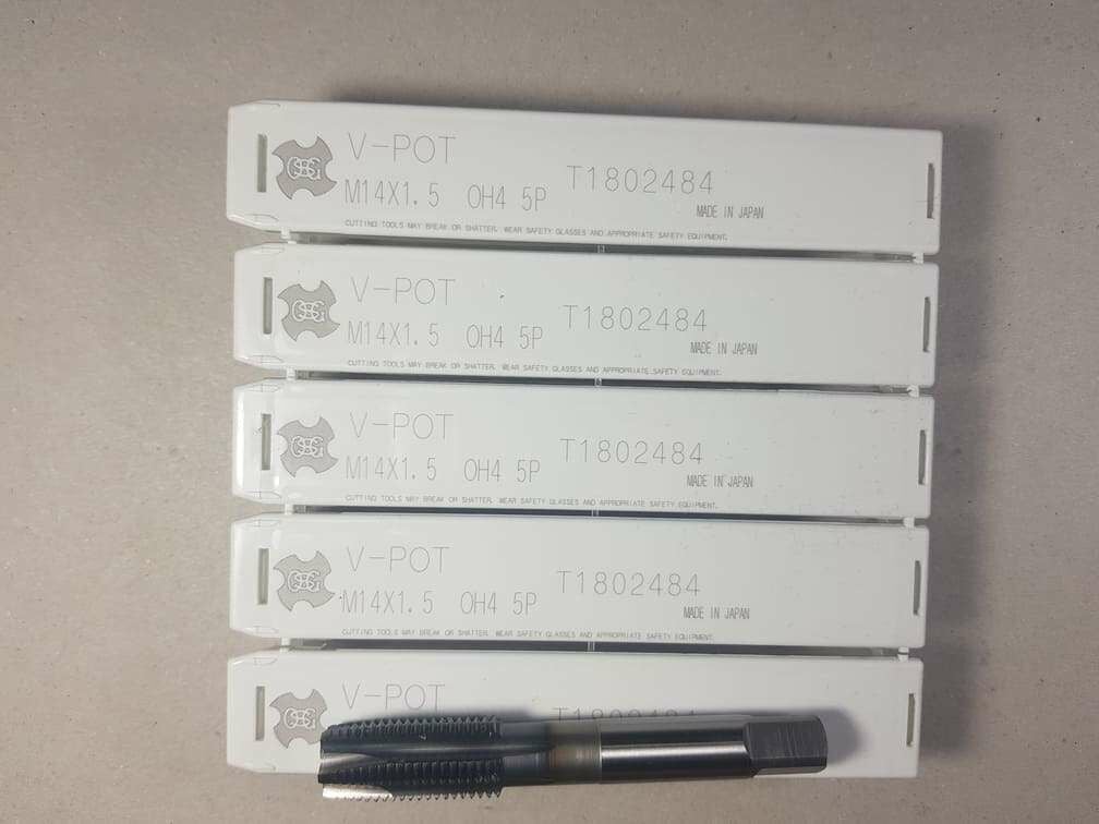 Osg V-POT OH4 5P  M 14X1.5 Kılavuz TİCN  hss-e pm 6HX