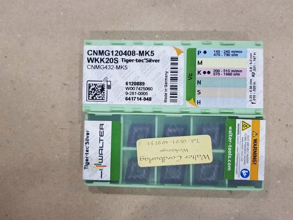 Walter Cnmg 120408 Mk5 Wkk20S Elmas Uç