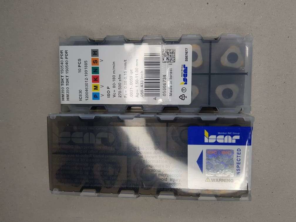 Iscar hm390 Tdkt 150540 Pdr  Ic830 Elmas Uç