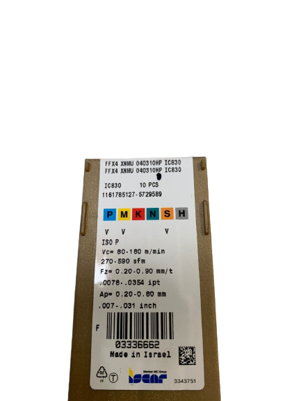 Iscar Ffx4 Xnmu 040310Hp Ic830 Elmas Uç