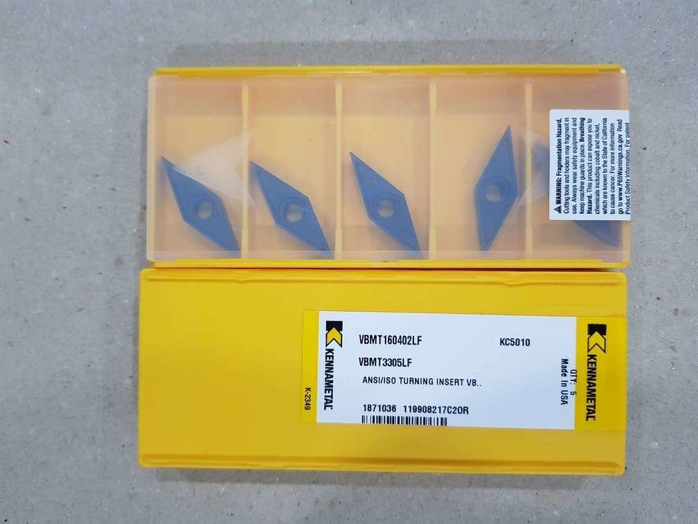 Kennametal Vbmt 160402Lf Kc5010 Elmas Uç