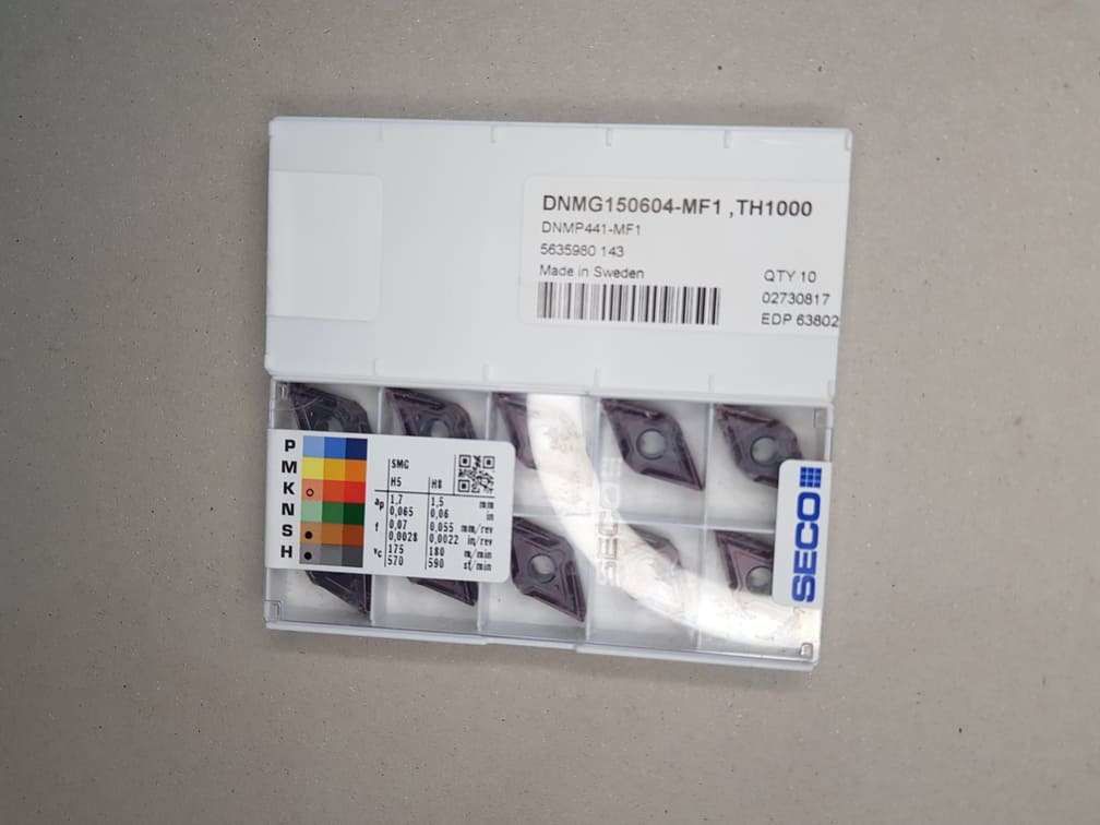 Seco Dnmg 150604-Mf1 Th1000 Elmas Uç