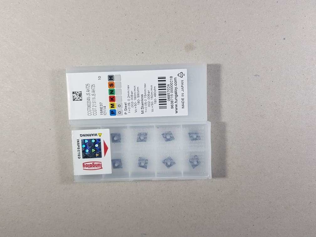 Tungaloy Ccgt 060204N Js Ah725 Elmas Uç