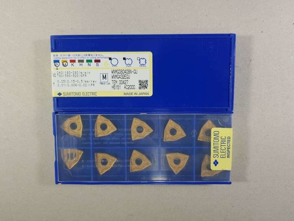 Sumitomo Wnmg 080408N Gu Ac2000 Elmas Uç