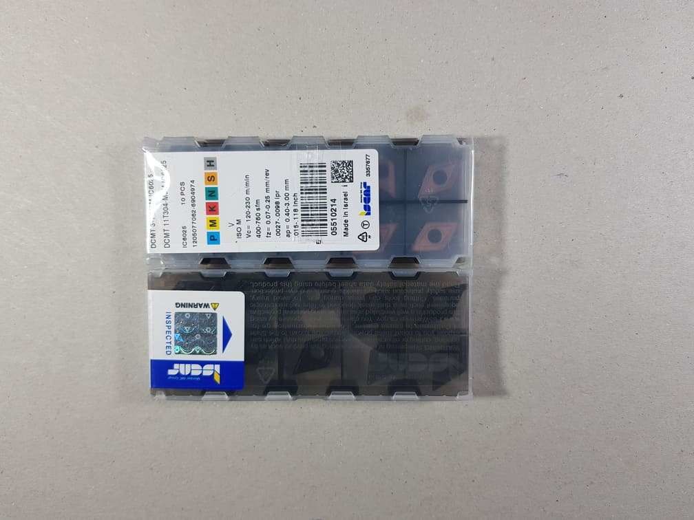 Iscar DCMT 11T304 M3M IC6025 Elmas Uç