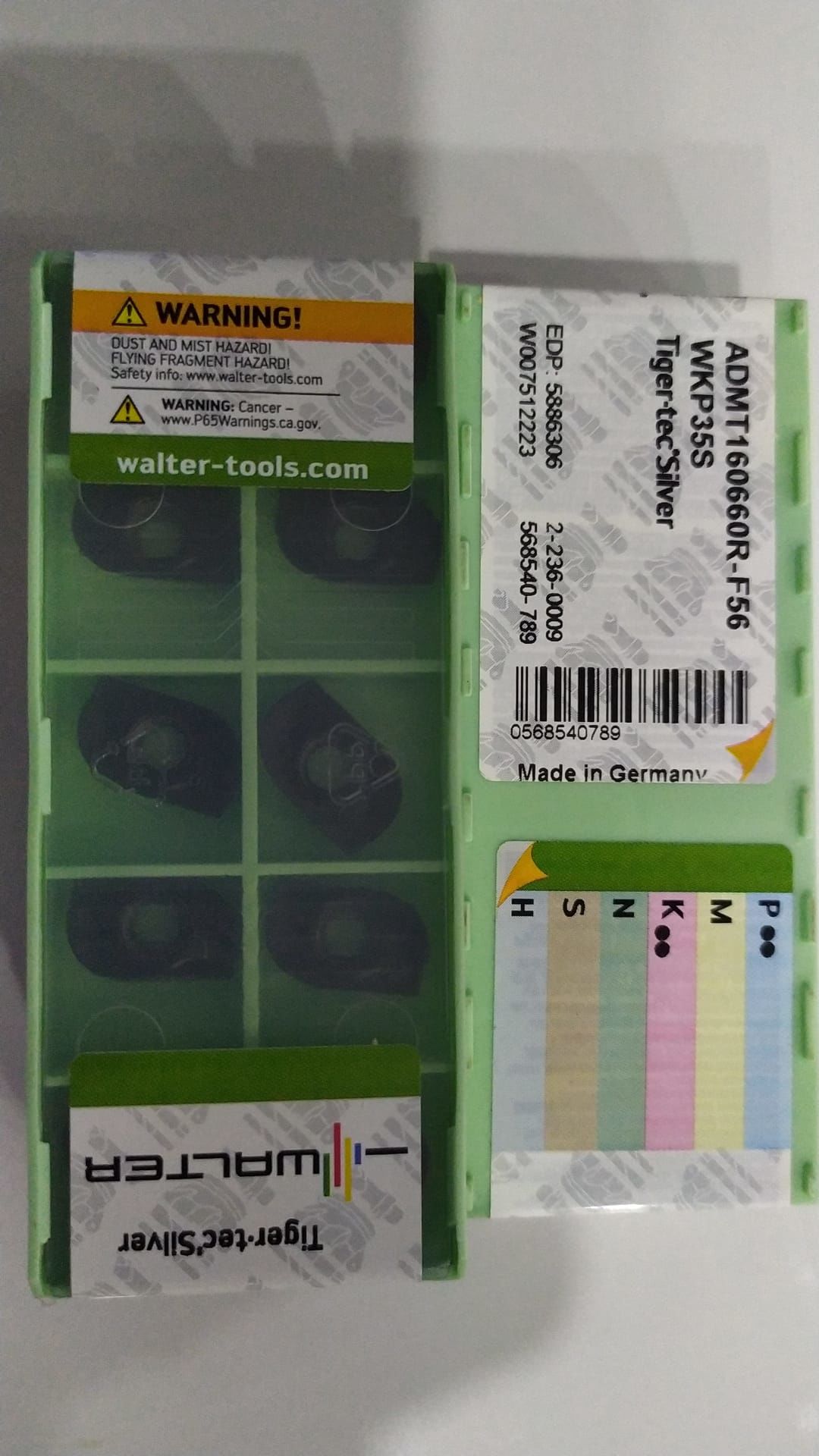 Walter Admt 160660R-F56 Wkp35S Elmas Uç